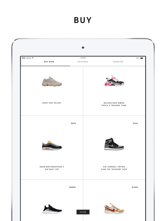 iPad Image of GOAT – Shop Sneakers