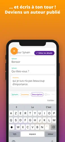 Captura de Pantalla 5 Chat Stories iphone