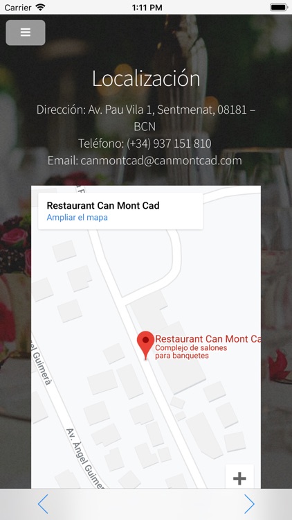 Restaurant Can Mont-Cad screenshot-4