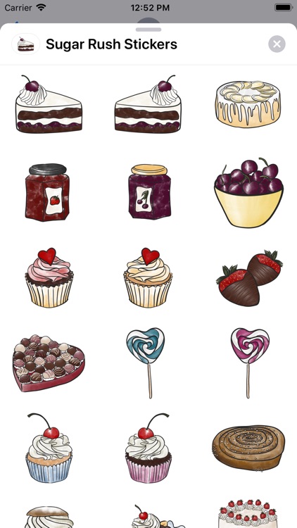 Sugar Rush Stickers screenshot-4