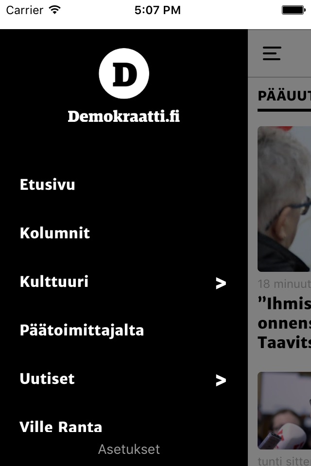 Demokraatti screenshot 2