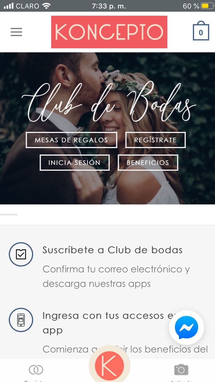 Club de Bodas - koncepto