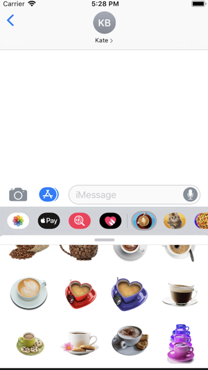 Coffee-Emoji Stickers(圖2)-速報App