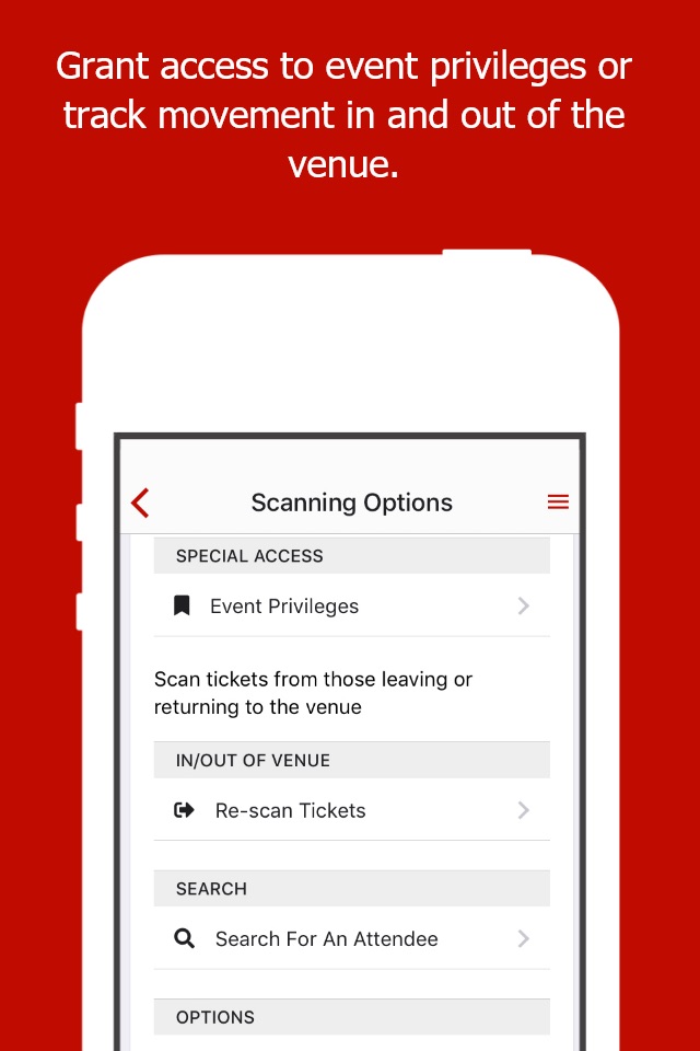 Event Ticket Scanner screenshot 2