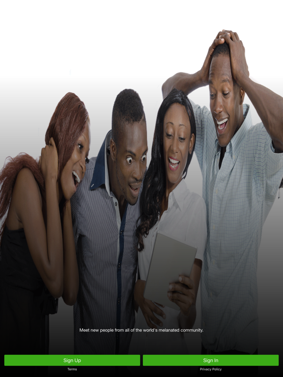 iPad Image of Melanated People