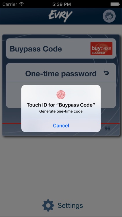 EVRY Buypass Code