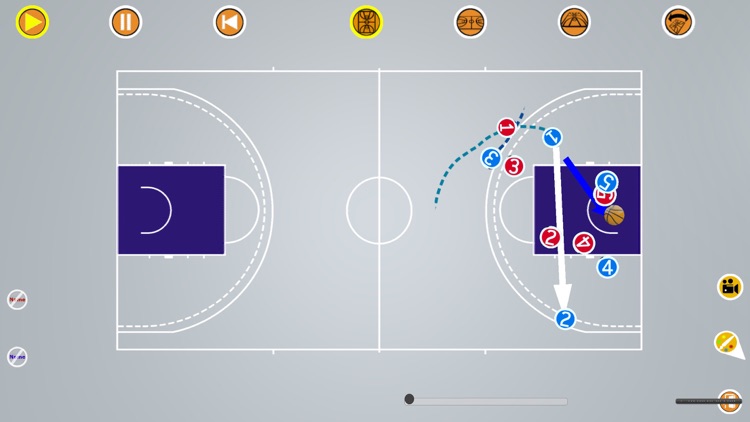 Basketball 3D playbook screenshot-5