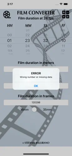 Screenshot 5 Cine Calculator iphone