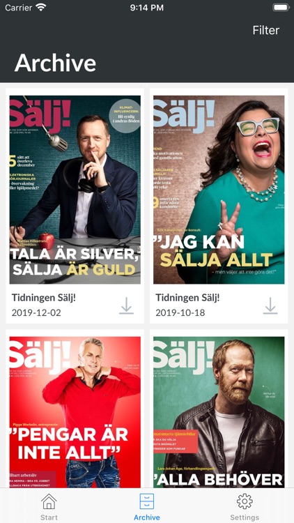 Tidningen Sälj!