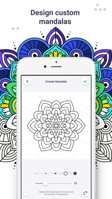 Colouring Book for Me - Colouring pages for adults with relaxing pictures, patterns, mandalas & beautiful colours Screenshot 9
