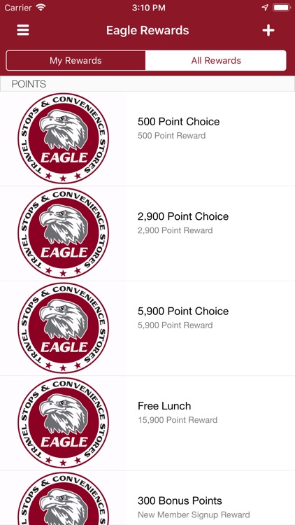 Eagle Rewards