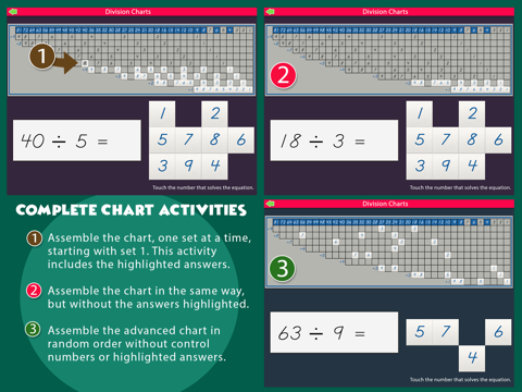 Montessori Division Charts screenshot 4