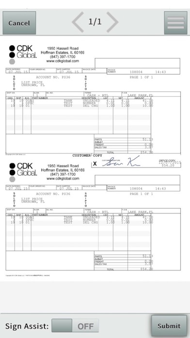 How to cancel & delete CDK eSignature from iphone & ipad 3