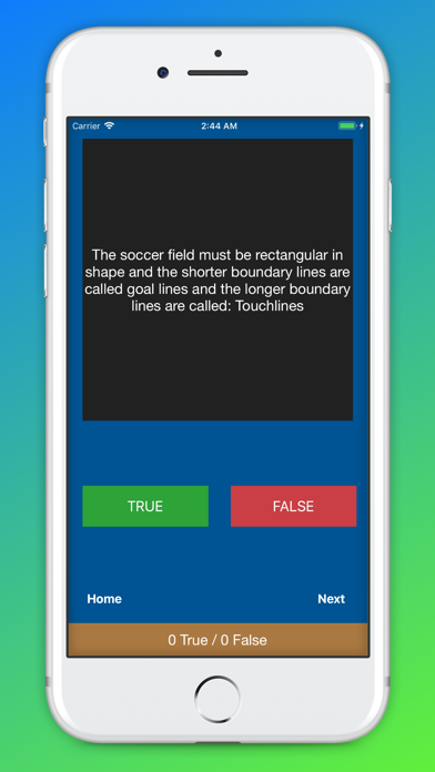 Soccer Referee Quiz screenshot 2