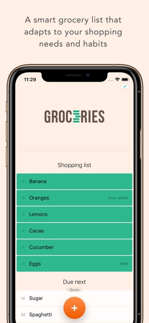 Groceries: a smarter list(圖1)-速報App