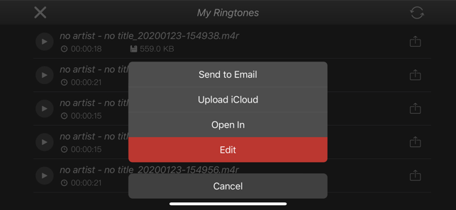 ‎Ringtone Studio Pro Screenshot