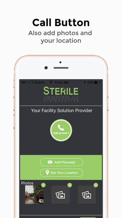 Sterile Lab Services ER App