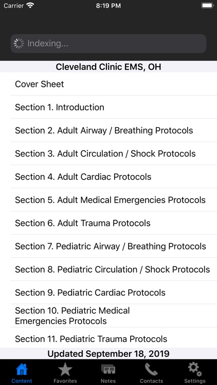 Cleveland Clinic EMS Protocols