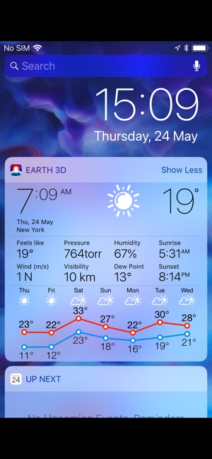 3D Earth - weather widget(圖9)-速報App