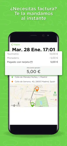 Screenshot 1 Mico (Micocar) Taxi Descuentos iphone