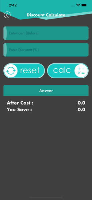 Percentage Calc - Handy tools(圖4)-速報App