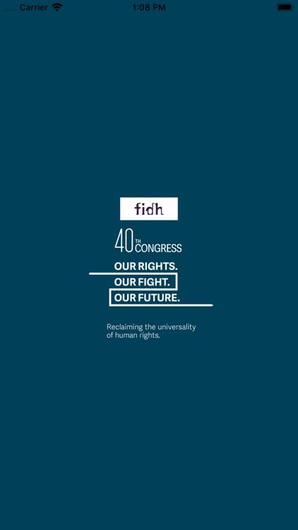 FIDH - 40th Congress