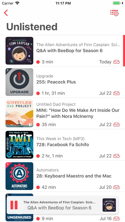 Castamatic Podcast Player