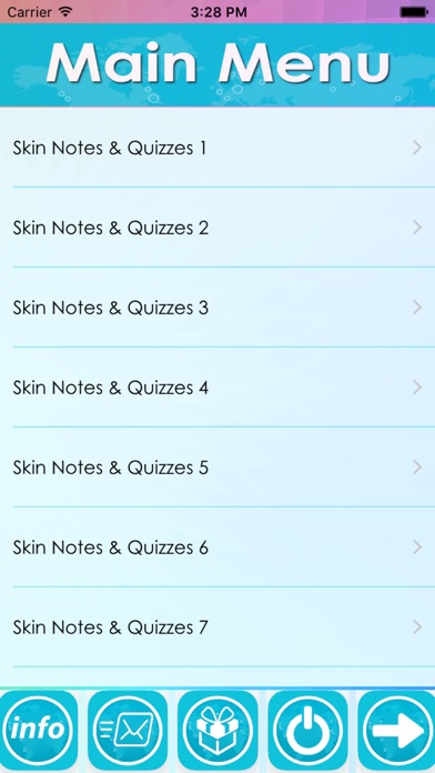 How to cancel & delete Skin Exam Review: Quiz & Notes from iphone & ipad 3