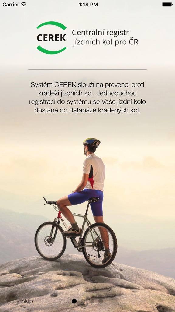 【图】CEREK – Centrální registr kol(截图1) 【图】CEREK – Centrální registr kol(截图1)