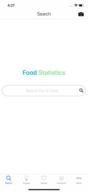 Food Statistics