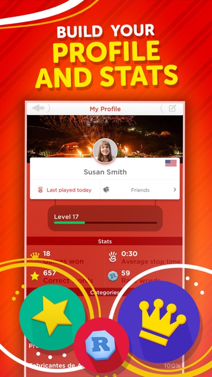 Stop - Categories Word Game screenshot-4
