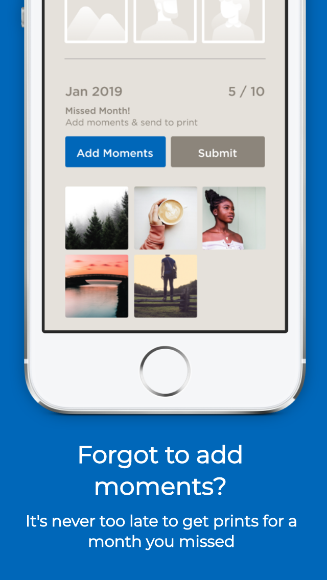 timeshel- monthly photo prints