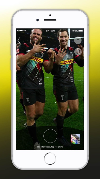 Harlequins Fan Camera