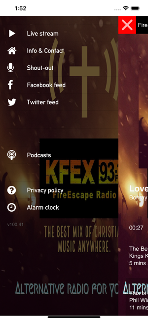 KFEX FireEscape Radio 93.1(圖2)-速報App