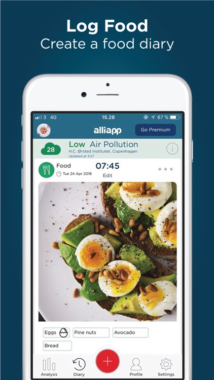 AlliApp: Food & Health Diary
