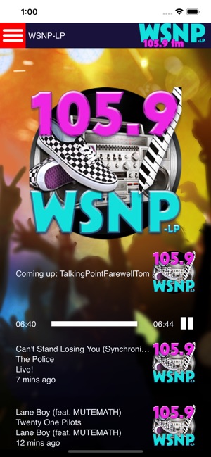 WSNP-LP 105.9 FM