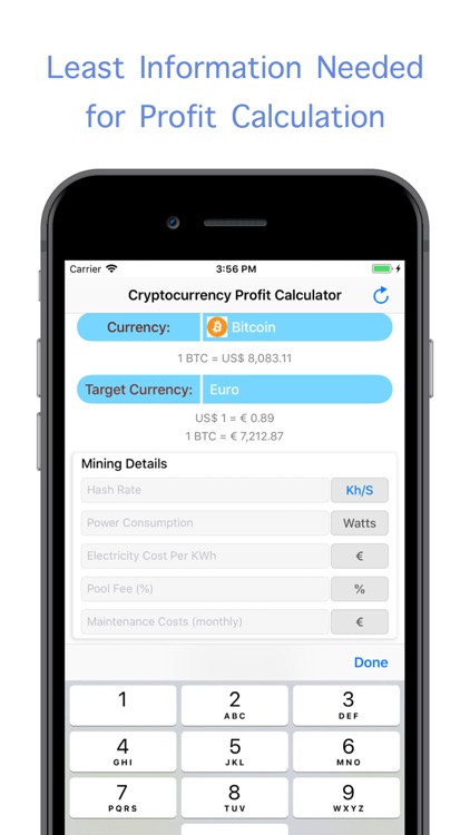 Mining Profit Calculator screenshot-3