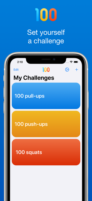 100Challenge - Workout Tracker(圖1)-速報App