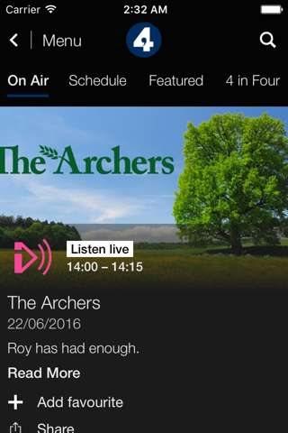 BBC iPlayer Radio screenshot 3