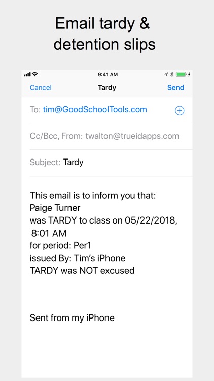 Tardy Sweep for Late Students screenshot-4