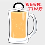 Beer Time Stickers
