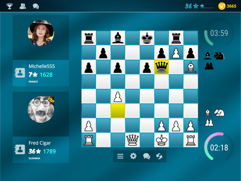 Скриншот из Chess Online +
