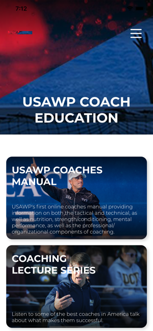 USA Water Polo Mobile Coach