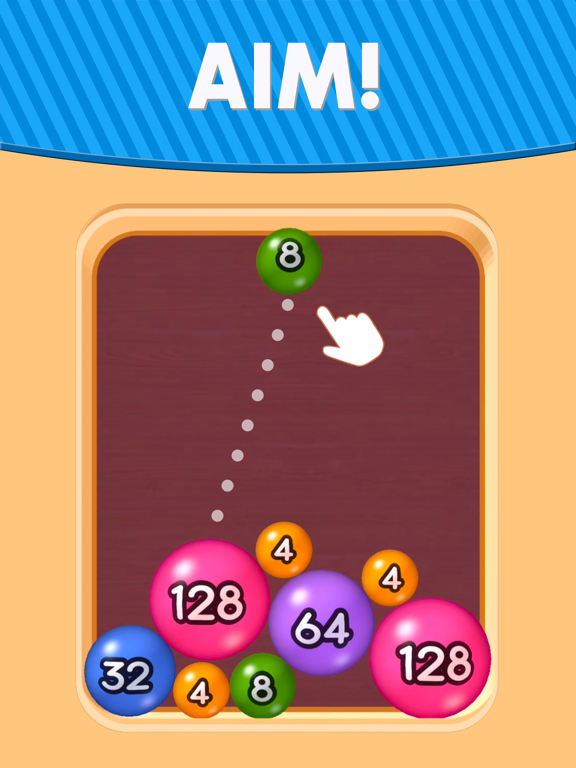 iPad Image of 2048 Balls 3D