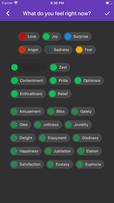 Emote emotion logging screenshot 4