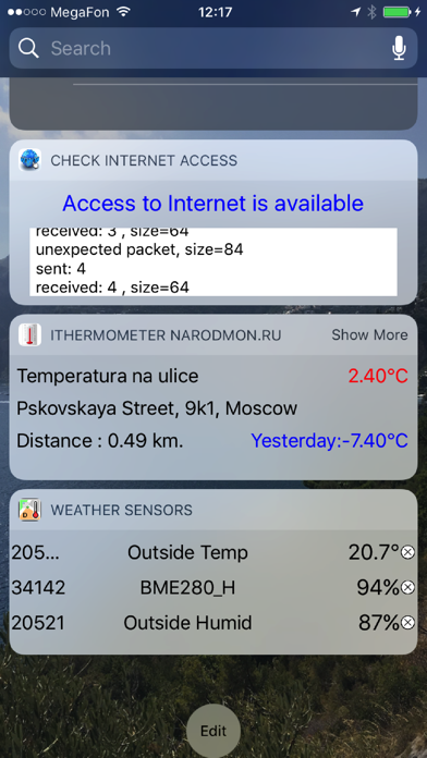 Narodmon.ru IoT screenshot 3