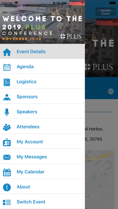 PLUS Events screenshot 2