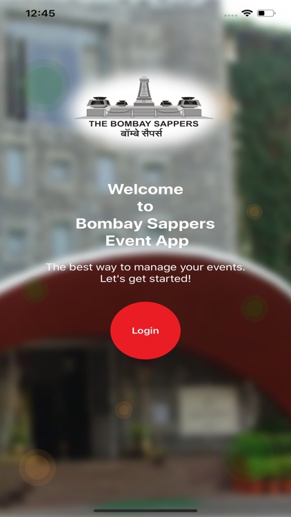 Bombay Sappers Event App