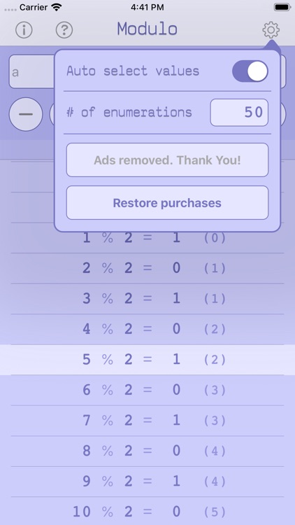 Modulo Enumerator screenshot-4