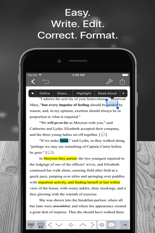 Скриншот из Scrivo Pro− Scrivener Writers